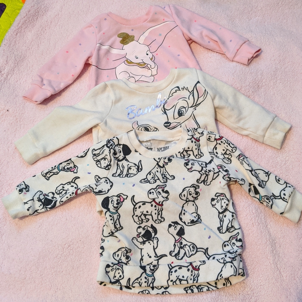 12 month Disney Jumping Bean Fleece pull overs